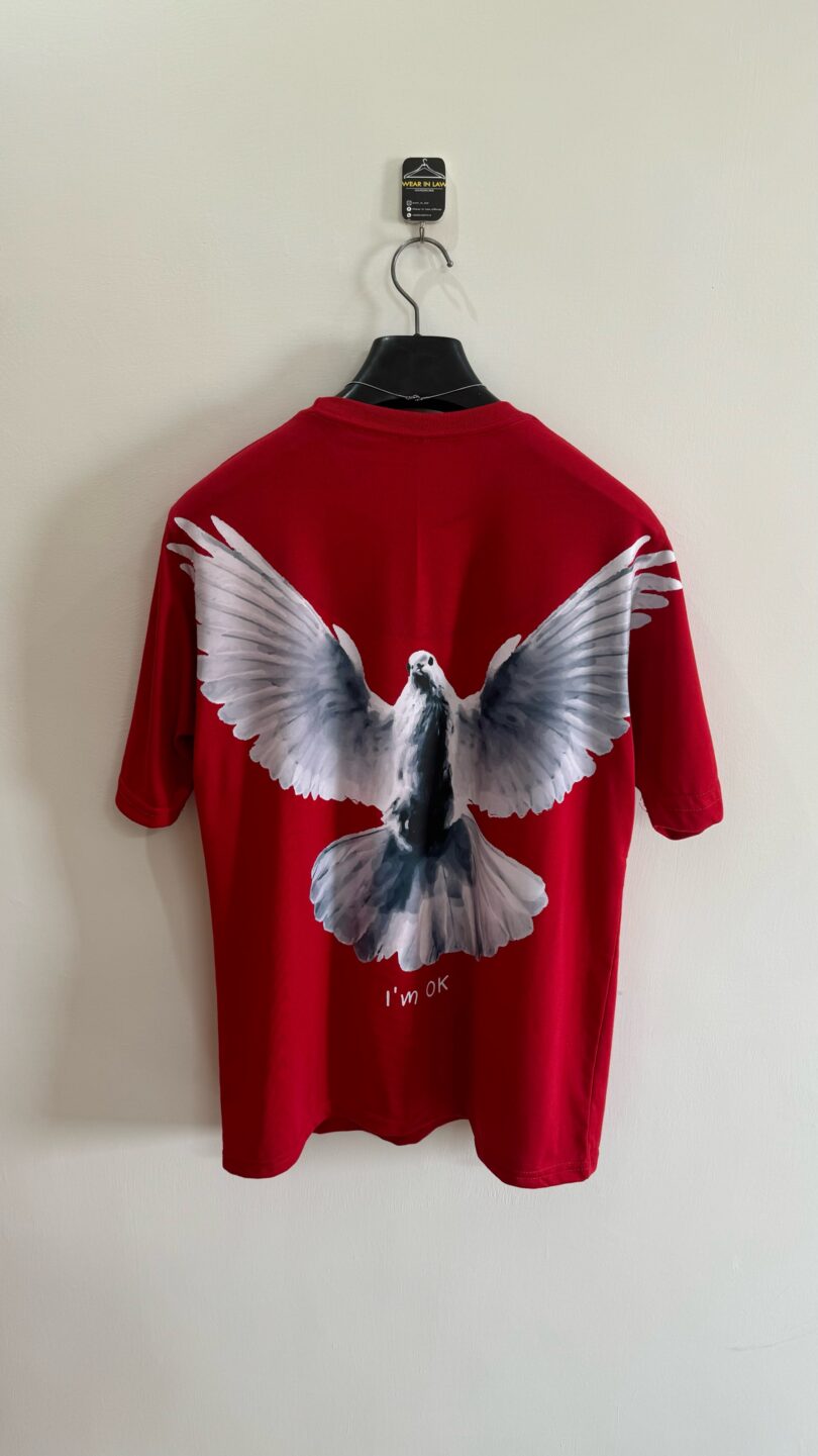 Pigeon oversize graphic tshirt