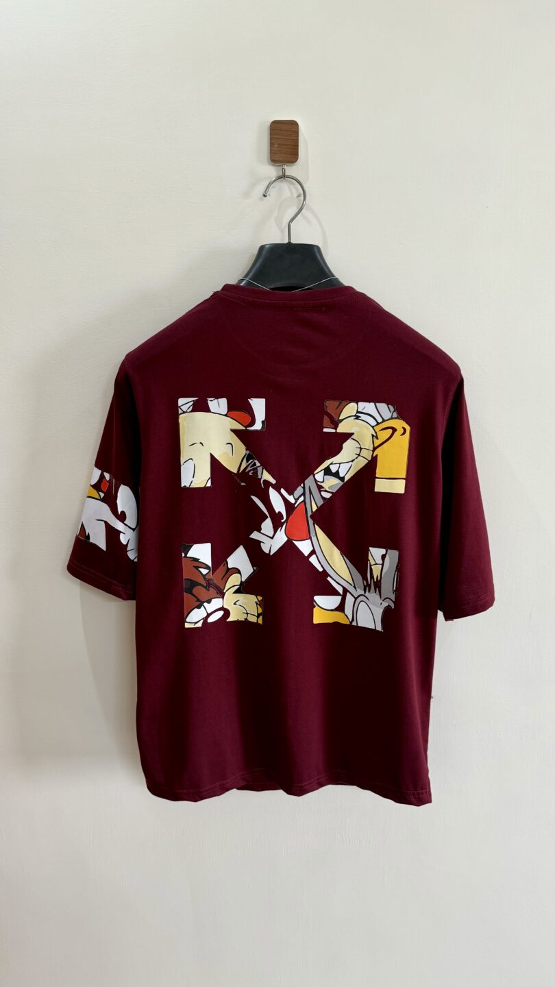 Off-white drop shoulder tshirt