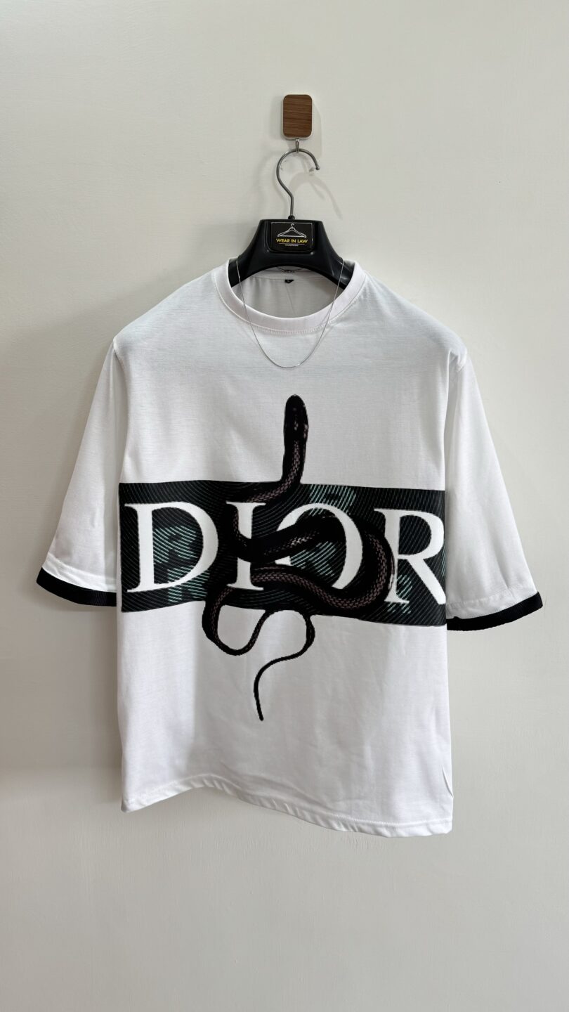 Dior oversize graphic tshirt.