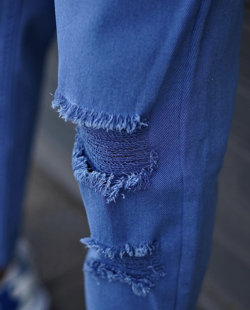 Men mid-blue distracted jeans - Image 2