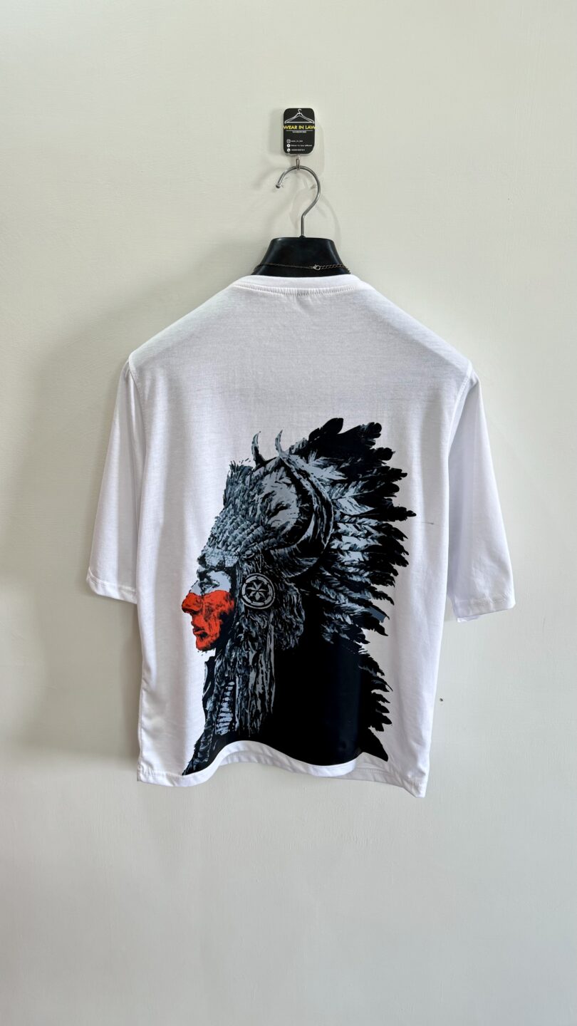 Primitive forest life oversize tshirt