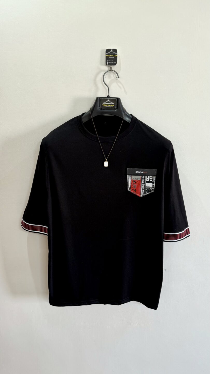 Gangsta oversized drop shoulder graphic tshirt - Image 2