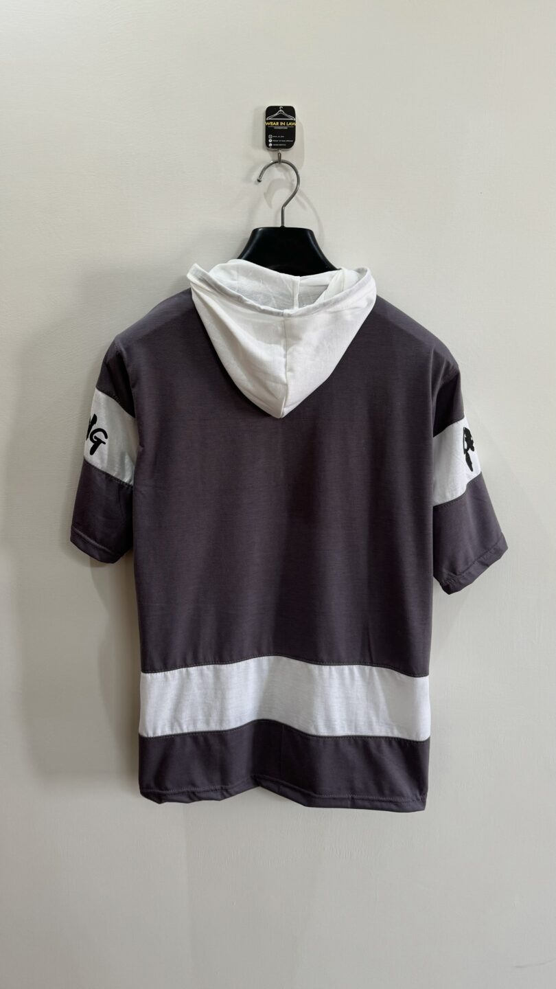 Oversize street style hood tshirt - Image 4