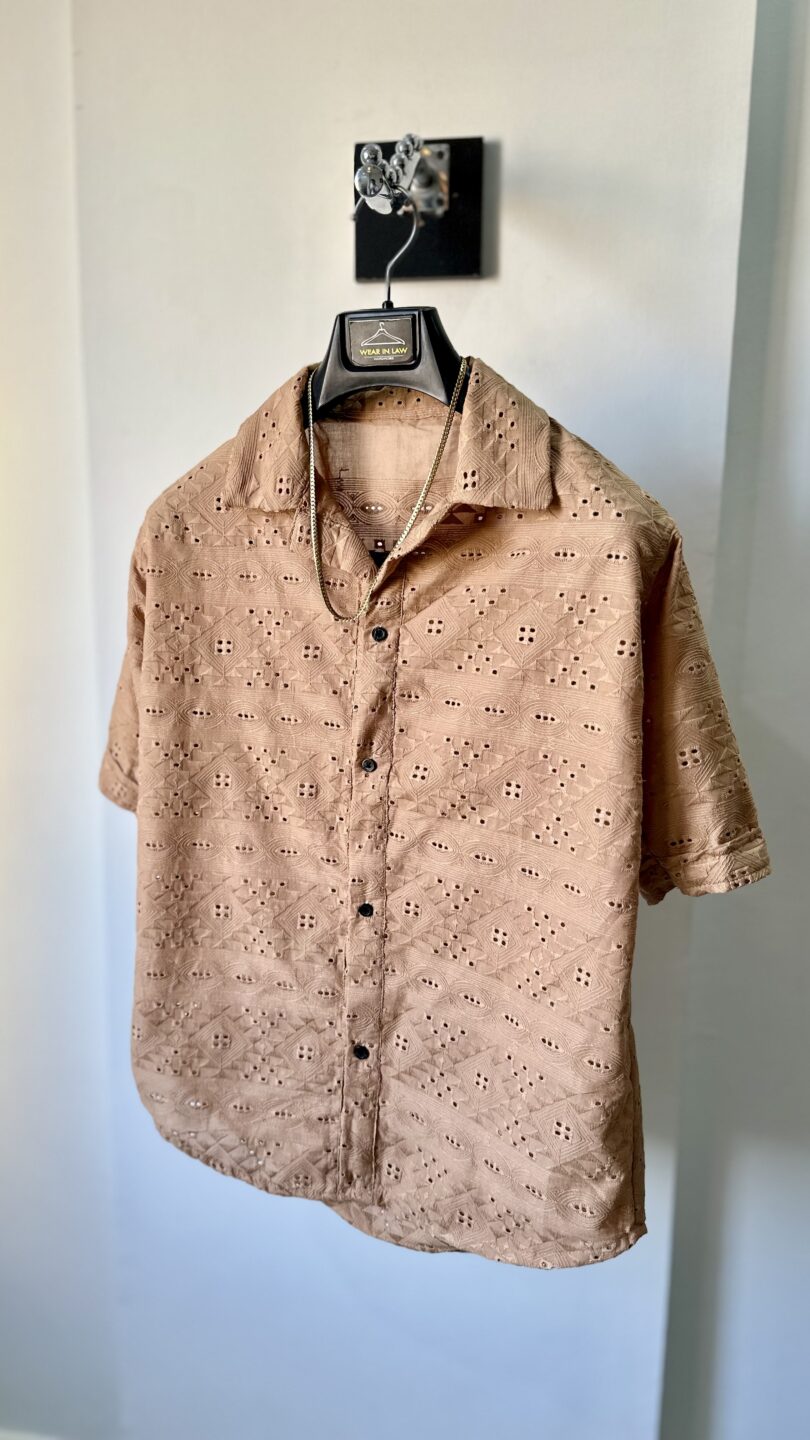 Holland tulip oversize chickan kari shirt
