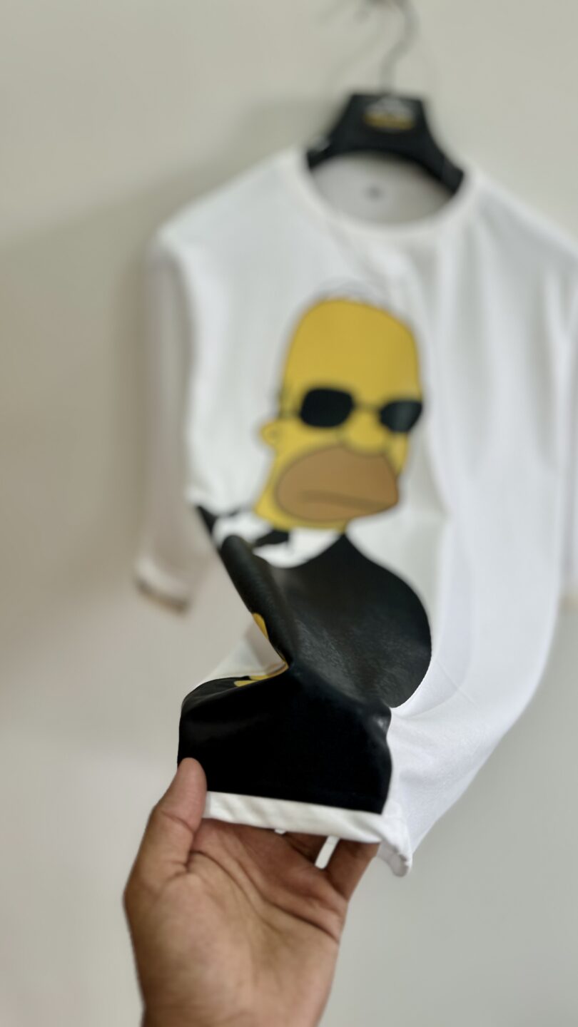 Futuristic simpsons oversize tshirt - Image 2