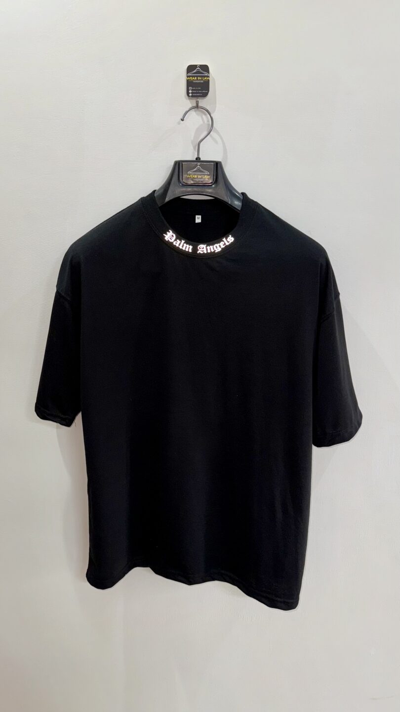 Palm angels reflector print oversize tshirt - Image 4