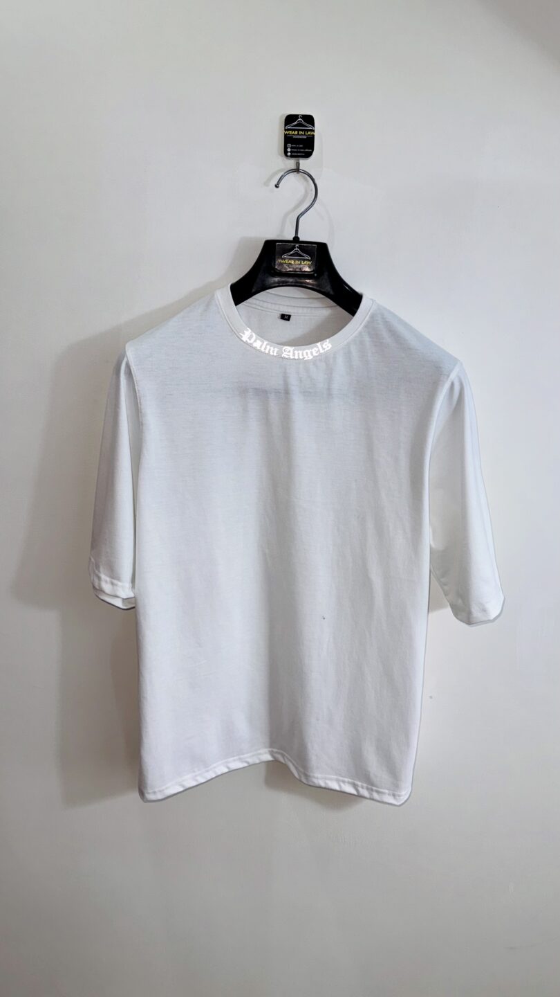 Palm angels reflector print oversize tshirt - Image 2