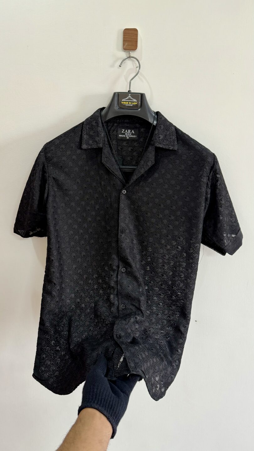 Transparent light weight chickan kari shirt