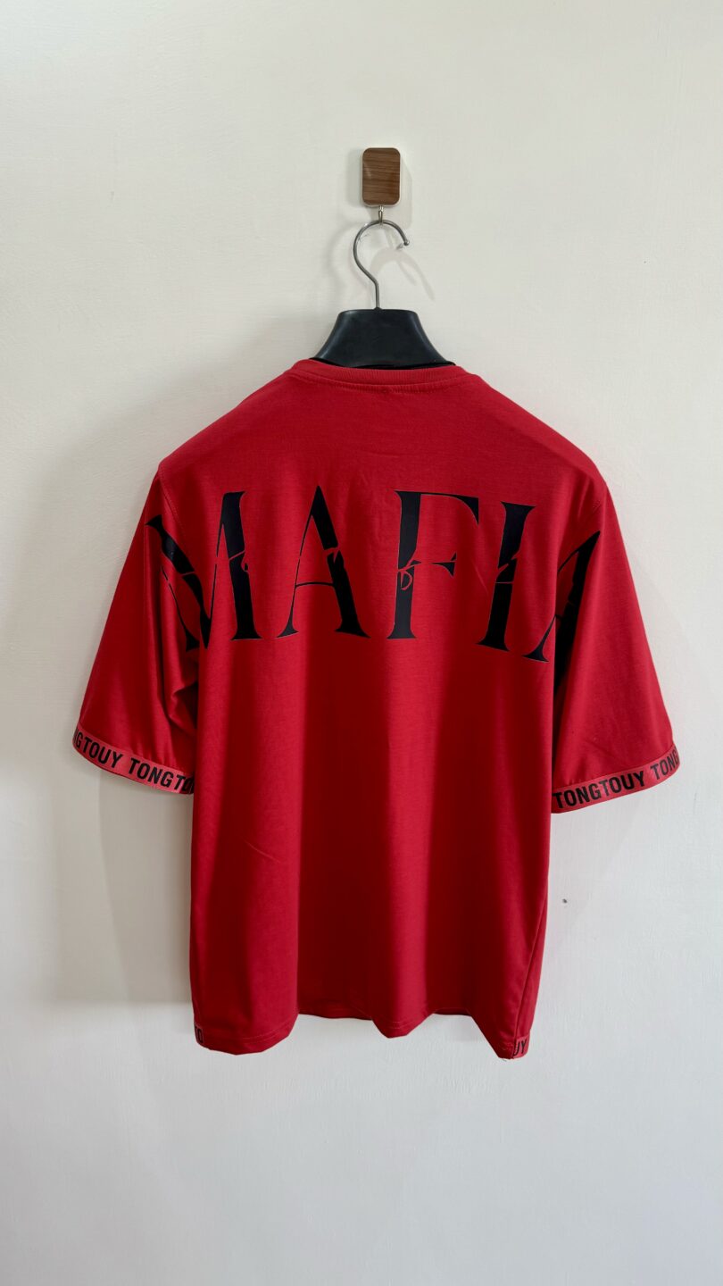MAFIA OVERSIZE GRAPHIC TSHIRT.