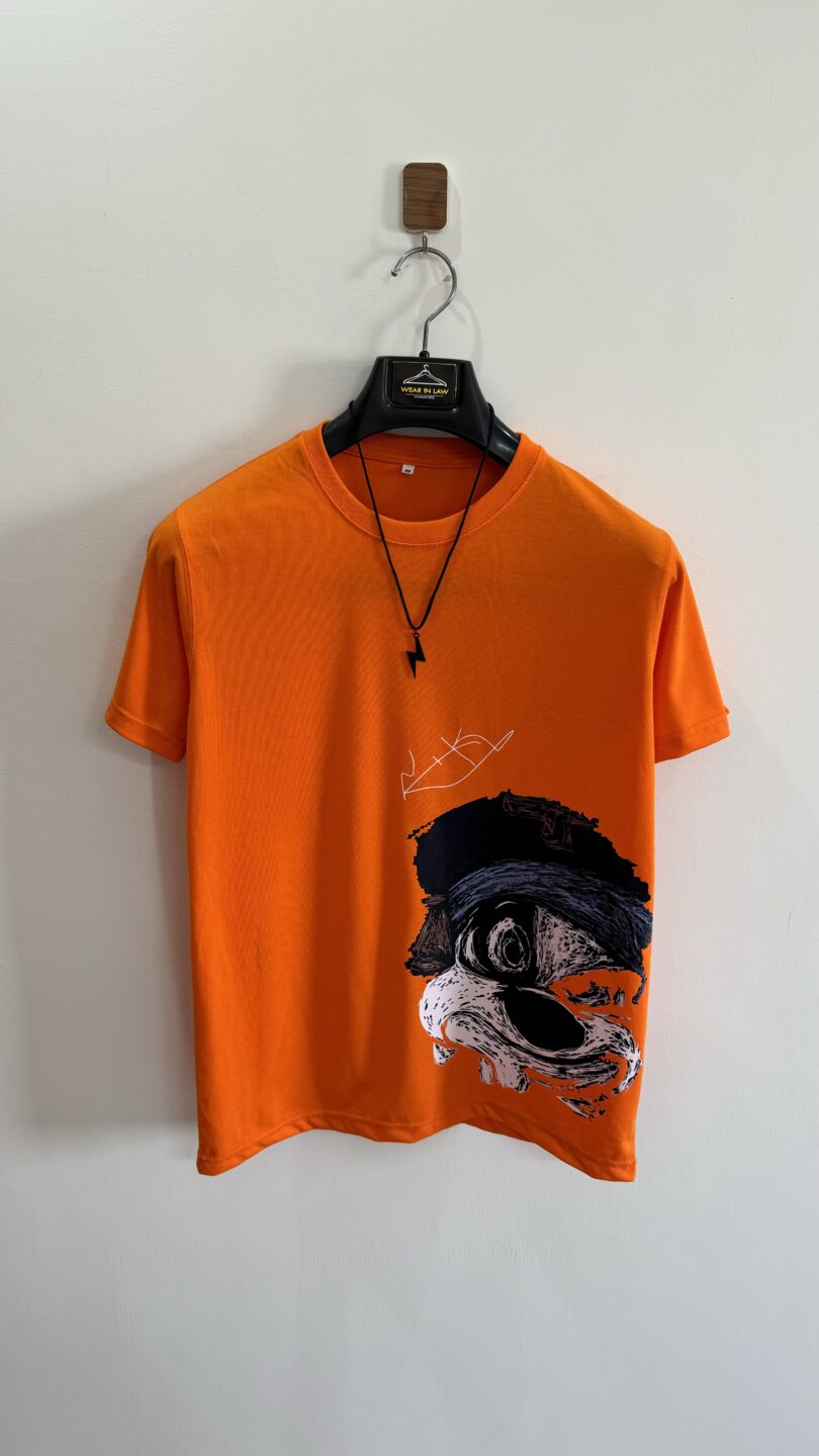 Funky print graphic t-shirt