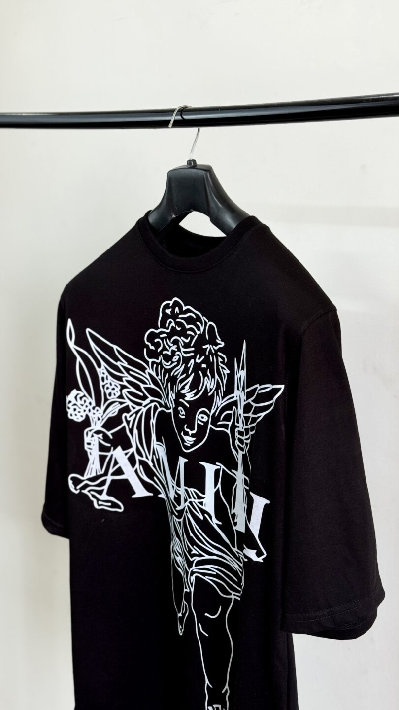 Amiri asthetic oversize graphic tshirt - Image 2