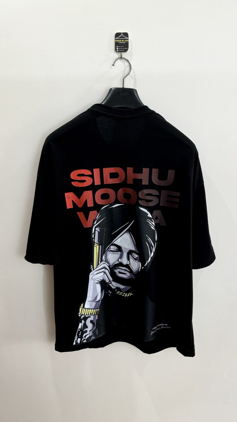 295 Sidhu moose wala oversized tee