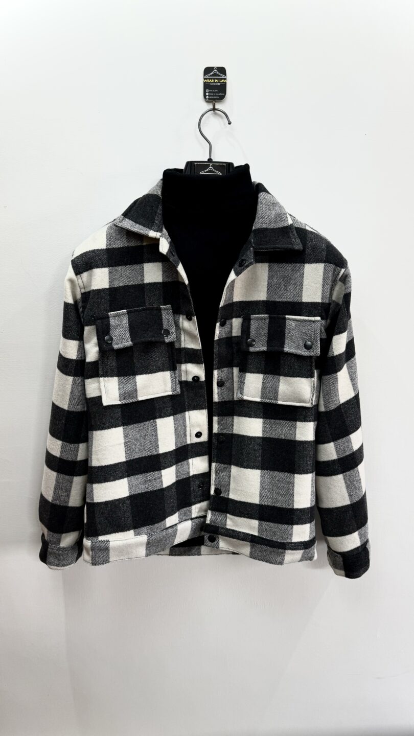Turkish checked vool jacket