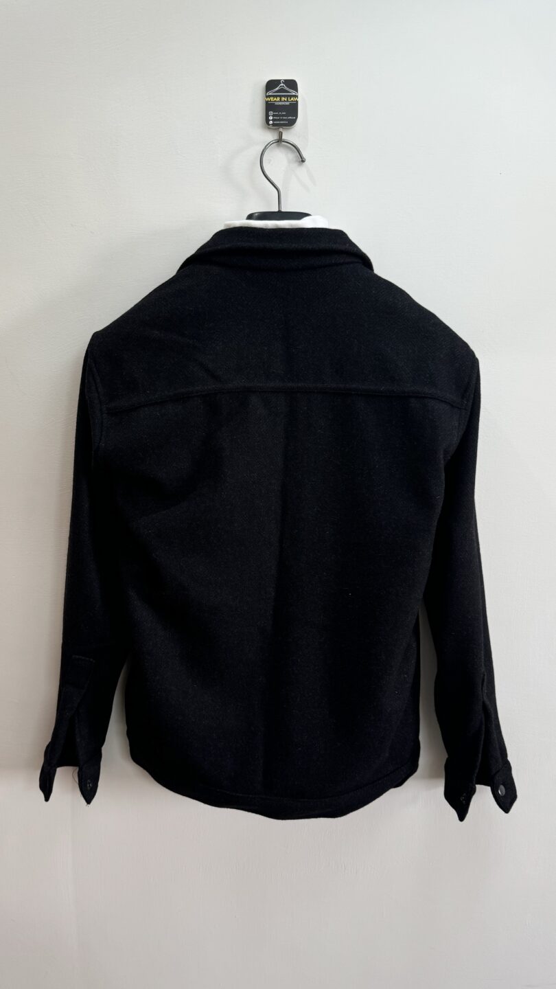 Luxury men’s turkish jacket black - Image 3