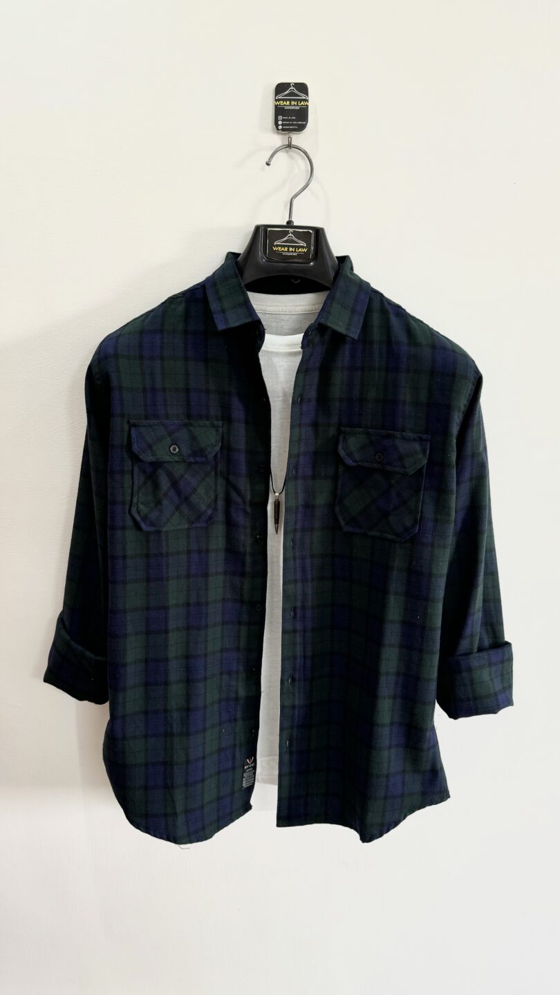Marston plaid check shirt