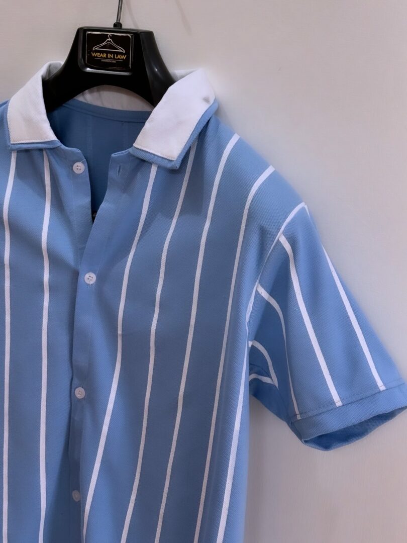 Noir Lines Button up shirt - Image 4