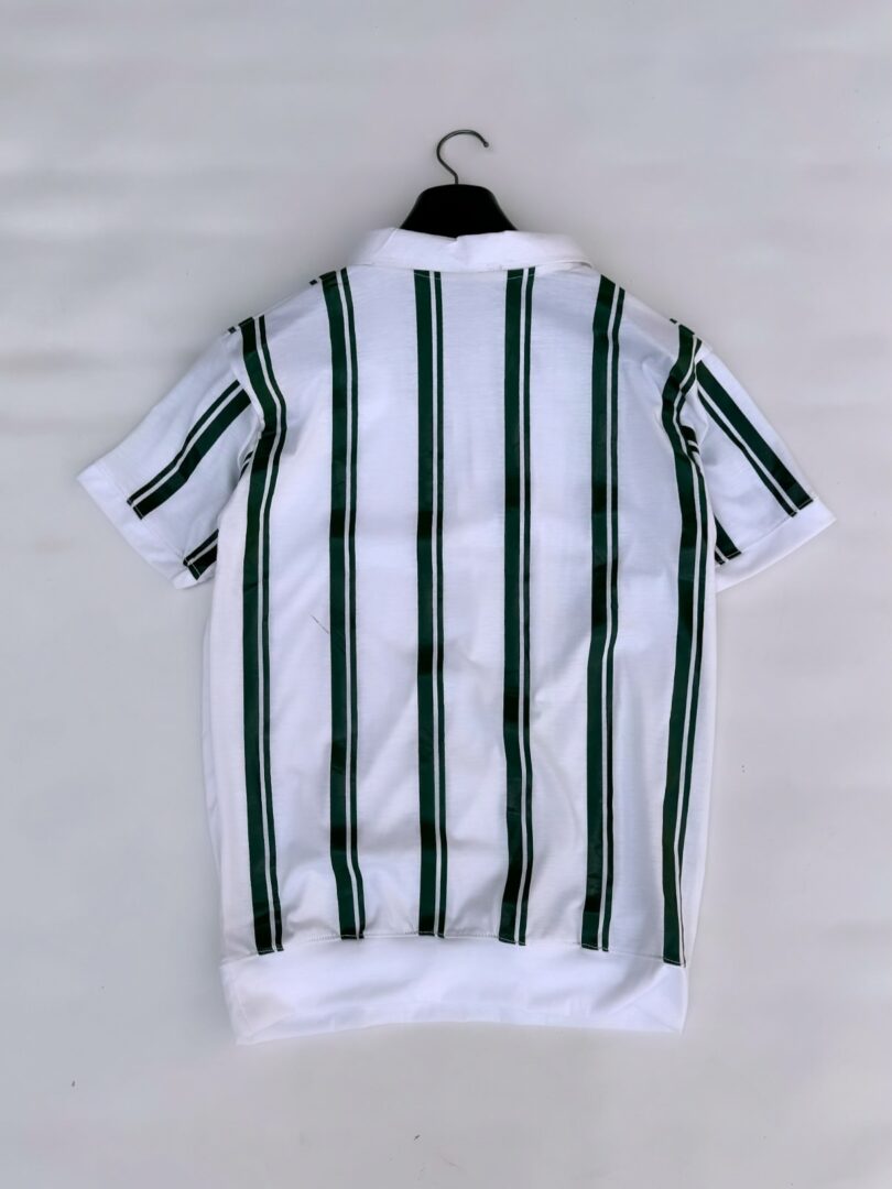 Color block zipper old money tshirt - Image 6