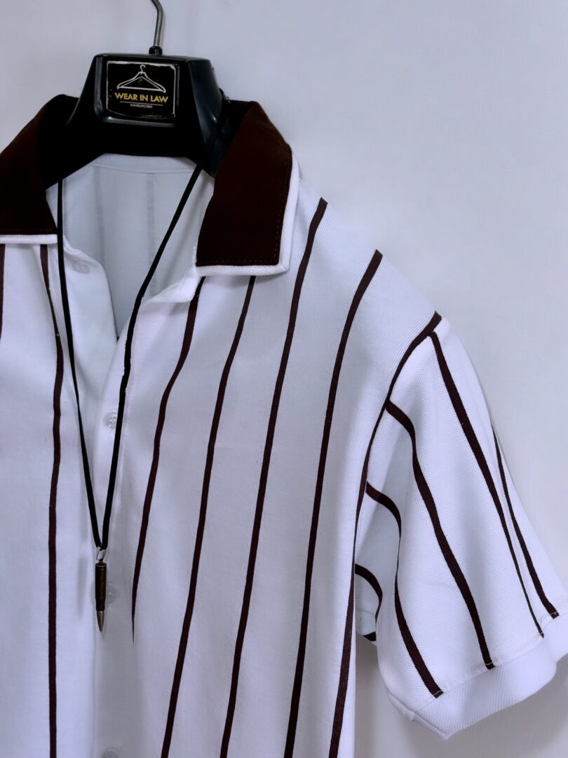 Noir Lines Button up shirt - Image 6