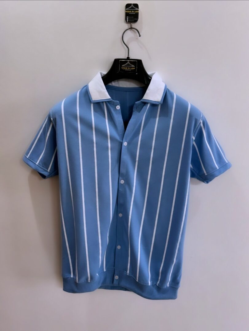 Noir Lines Button up shirt - Image 3