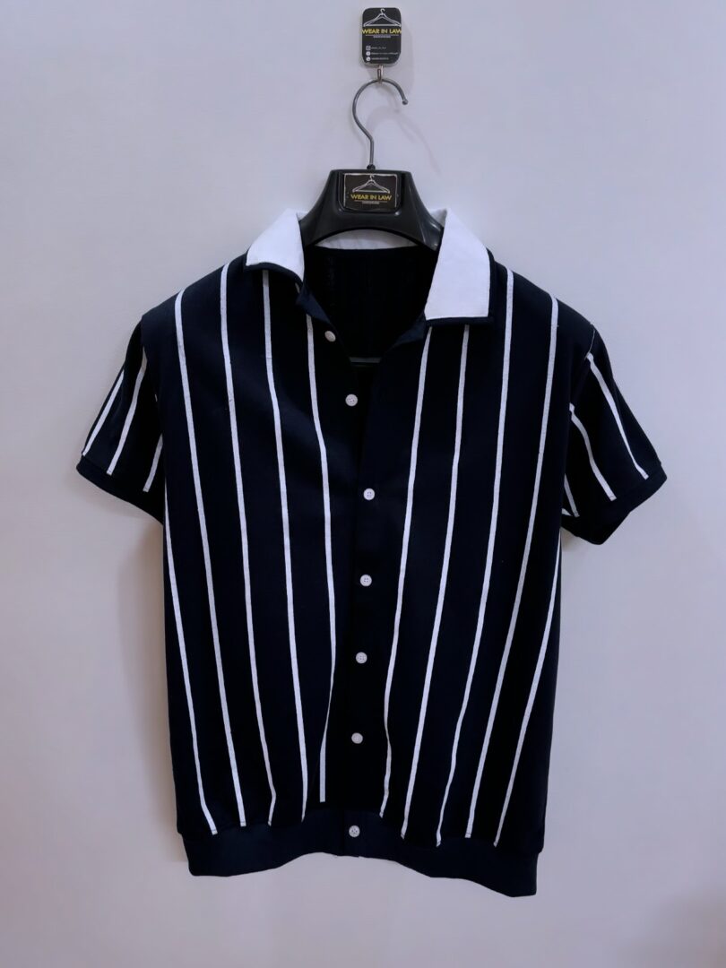 Noir Lines Button up shirt