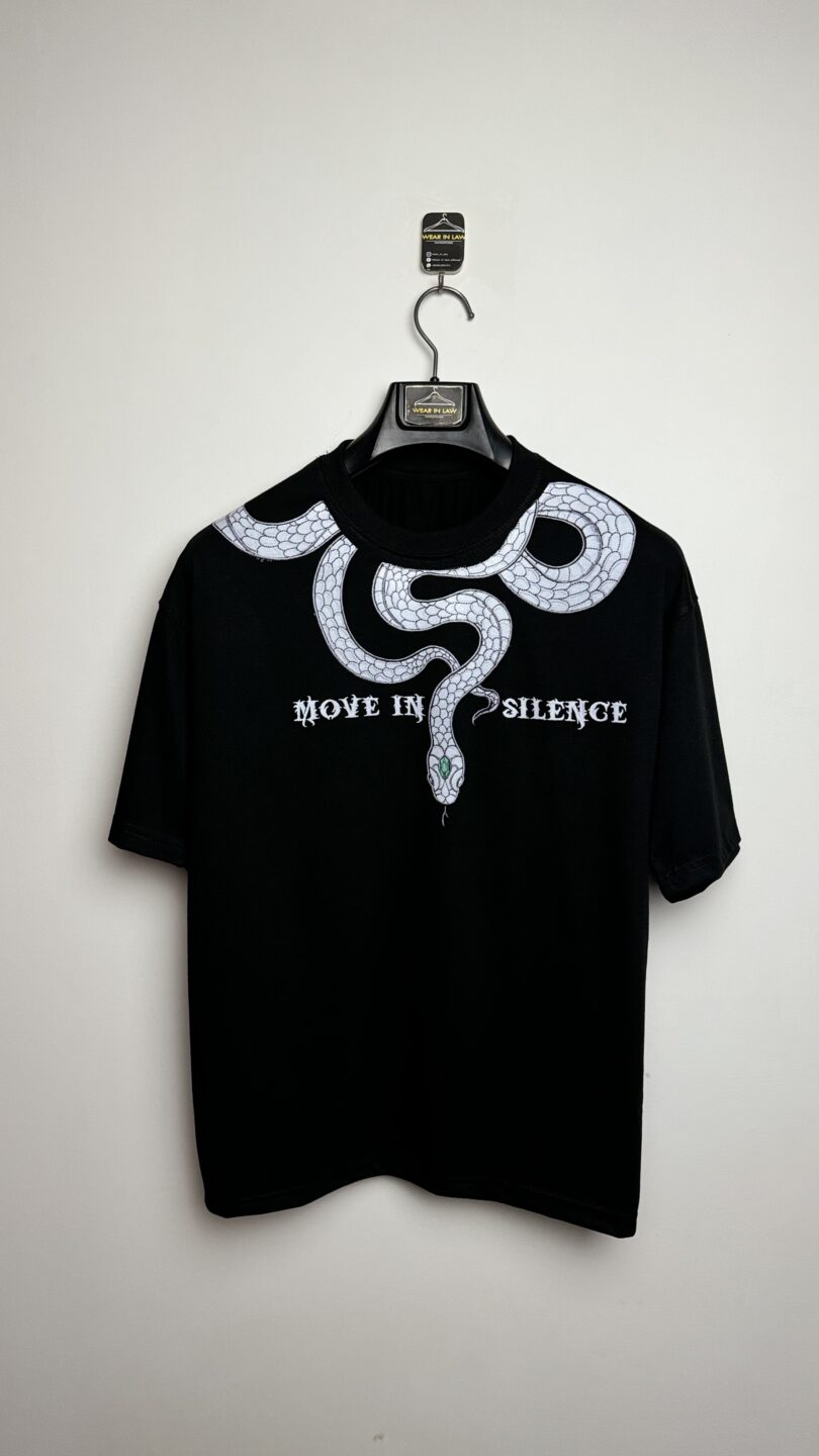 Move in silence oversized tee - Image 2