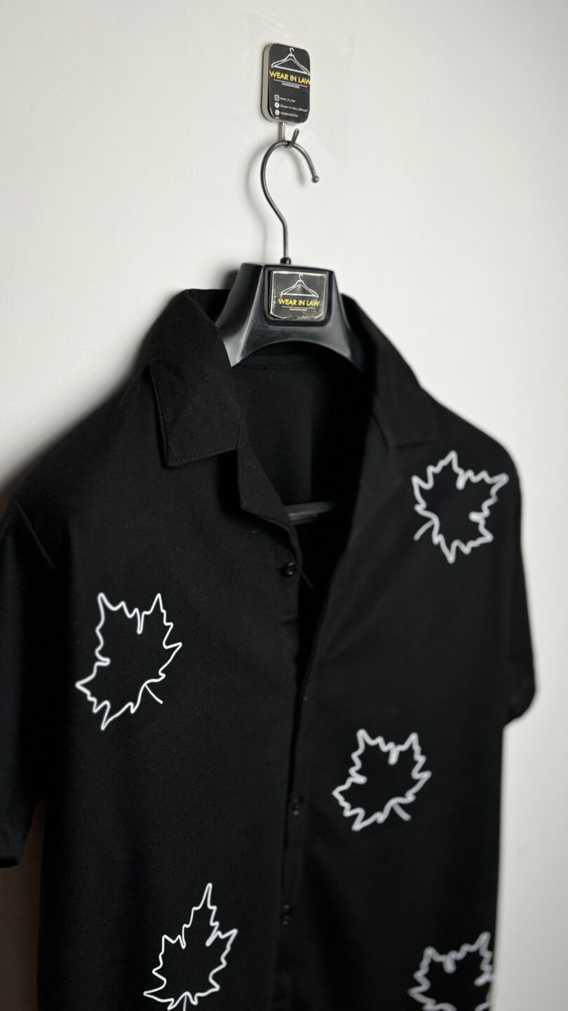 Leaf drop tropical style shirt - Image 3