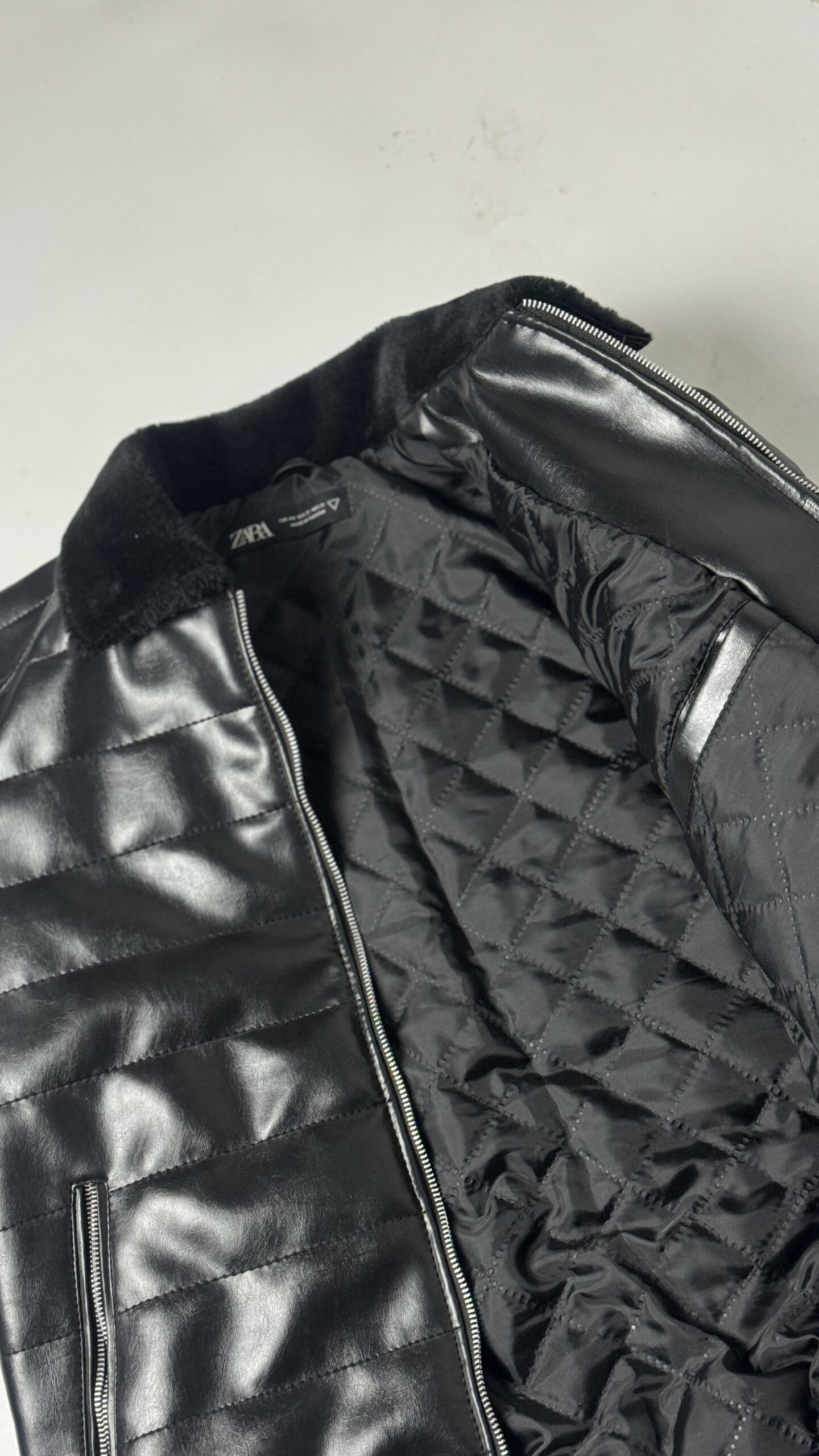 leather Puffer Premium Jacket - Image 3