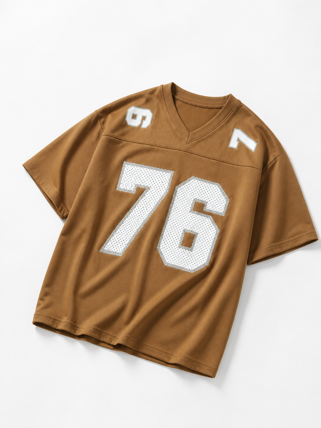 76 V Neck Oversized T-shirt - Image 4