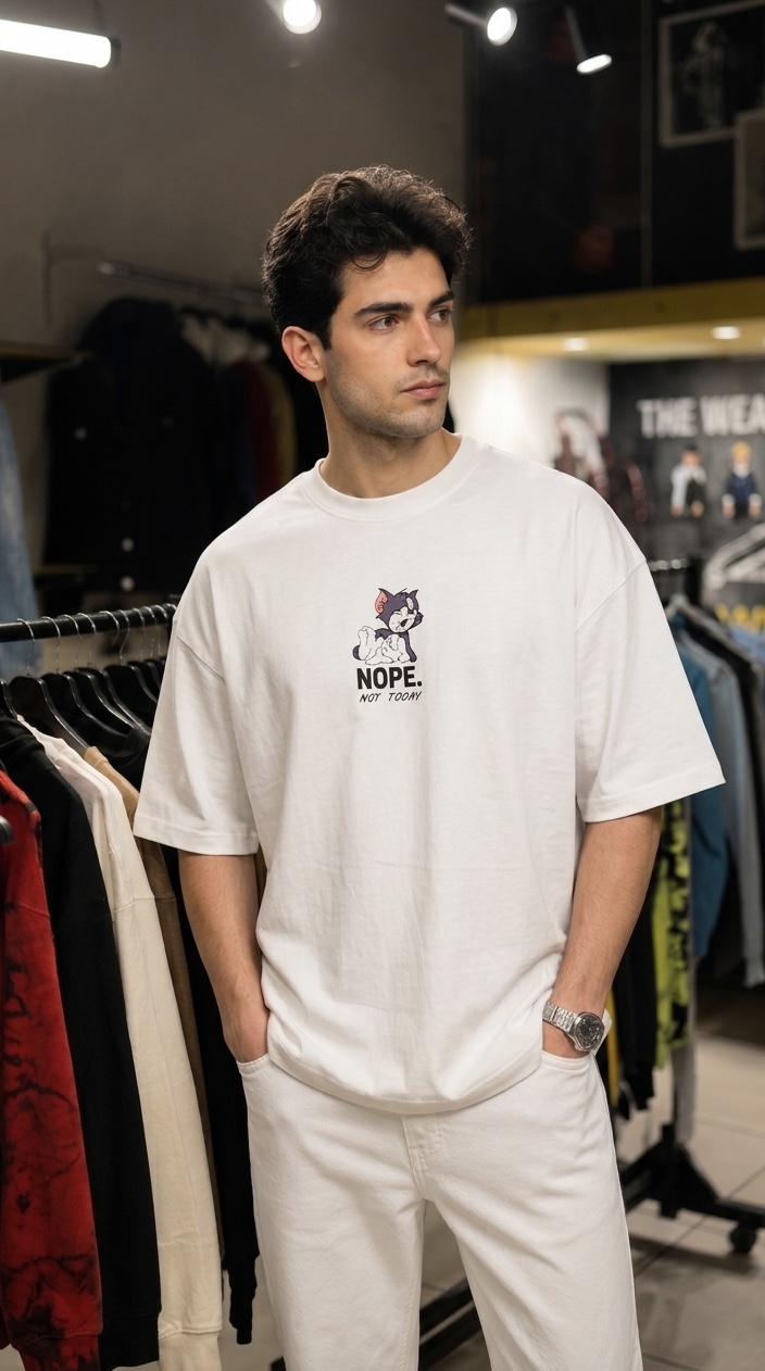 Jerry Oversized Graphic t-shirt - Image 2